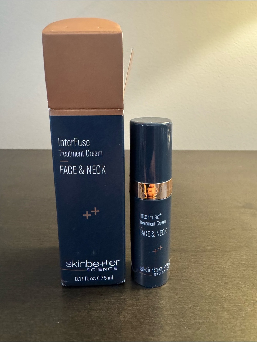 Skinbetter Science InterFuse Treatment Cream Face & Neck 5 ml .17 oz NIB